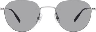 Montblanc Grey Oval Mens Sunglasses MB0428S 002 51