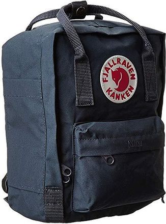 Fj&auml;llr&auml;ven Kanken Mini Backpack Bags Navy, Vinyl