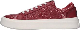 GCDS Sneakers Rood - Heren - Sneakers - Rood - 44 EU - Leer - Schoenen