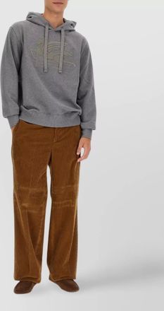 Etro cotton regular-fit hoodie