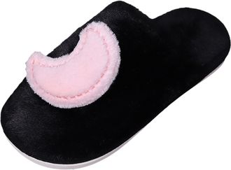 Generic Womens slippers, fluffy felt slippers, memory foam, comfortable, flat, cuddly slippers with soft rubber sole, cuddly slippers, winter slippers for ind