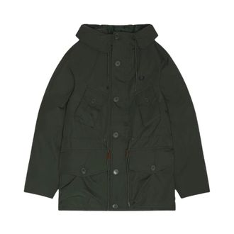 Fred Perry Uomo, Cappotti, Verde, M, new