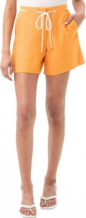 Trina Turk Pommes Short In Clementine
