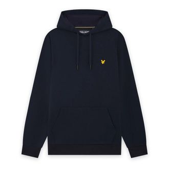 Lyle & Scott Fly Fleece Hoodie - Heren - Sweatshirts & Hoodies - Blauw - Maat: S Fleece