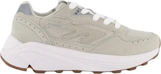 Hi-Tec Schoenen, Dames, Grijs, 41 EU, Shadow Beige/Wit Dames Sneakers
