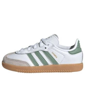 adidas (TD) adidas Samba OG Cloud White Sylver Green JP5487