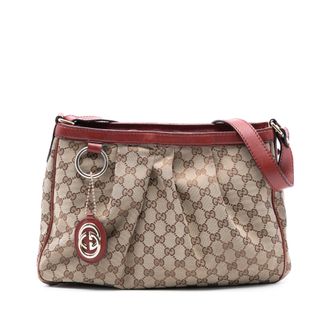 Gucci Tweedehands Gg Canvas Sukey Schoudertas