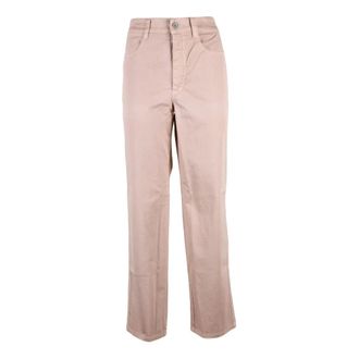 Barena Rechte jeans - Dames - Jeans - Roze - Maat: M Katoen