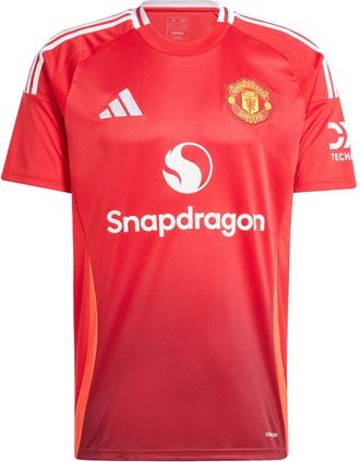 adidas Manchester United 24/25 Home Soccer Asia Sizing Mufc Red IU1397
