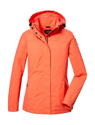 Killtec Outdoorjacke KILLTEC KOS 42 WMN JCKT, Damen, Gr. 36, orange (koralle), Oberstoff: 100% Polyester, Futter: 100% Polyester, Jacken Outdoorjacke, Wasser-