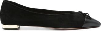 Aquazzura Ballerine con fiocco - Nero
