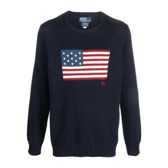 Polo Ralph Lauren Heren, Truien, Blauw, Maat: XL Katoen