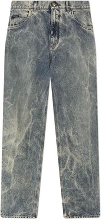 Dolce & Gabbana Jeans Effetto Vintage - - Jeans - Uomo - Blu - XL