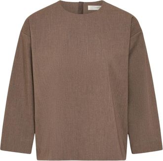 Inwear Lange Mouwen Tops - Dames - Longsleeves - Bruin - L - Tops