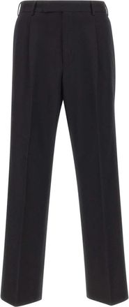 Pantaloni Torino Quindici Broek - Heren - Straight fit broeken - Zwart - L - Katoen - Broeken