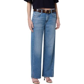 Citizens Of Humanity Track High Waist Wide Leg Jeans in Solstice Md Indigo at Nordstrom, Size 24