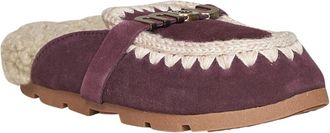 Mou Winter Bio Slide - Dames - Schoenen - Paars - Maat: 39 EU Zijde