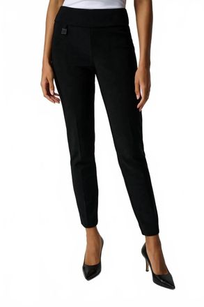Joseph Ribkoff Classic Tailored Slim Pants In Black