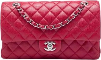 Chanel Borsa a spalla classica Pre-owned a doppio patta - - Pre-owned - Donna - Rosso - ONE SIZE