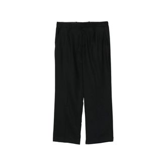 Our Legacy Borrowed Chino - male - Our Legacy - Wide Trousers - Black - 2XL - Trousers