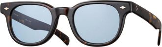 Eyevan 7285 Cadet-E TORT Mens Sunglasses Tortoiseshell Size 49