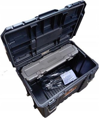 Keter Roc Pro Gear - Caja De Herramientas De Almacenamiento De Herramientas Xl, Color Negro Y Gris - Keter