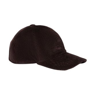 Brooks Brothers Cotton Corduroy Logo Baseball Cap - male - Brooks Brothers - Hats & Caps - Brown - ONE SIZE - Accessories
