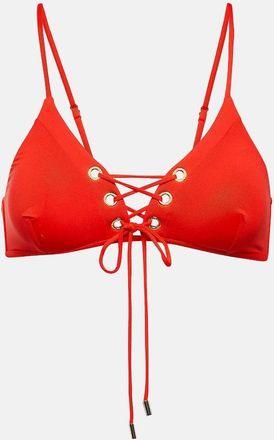 Melissa Odabash Marrakech lace-up bikini top