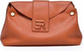 Ermanno Scervino Vally Magnetic Closure Shoulder Bag With Textured Finish