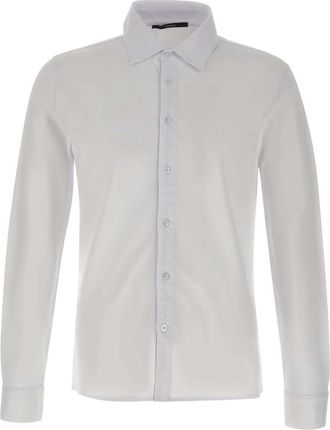 KANGRA Shirts Wit - Heren - Zakelijke Overhemden - Wit - L - Katoen - Overhemden