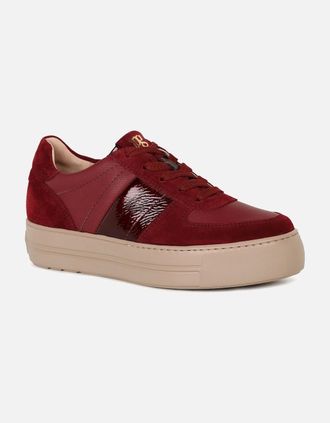Paul Green Womens Asta Womens Trainers - Red - Size: 4.5