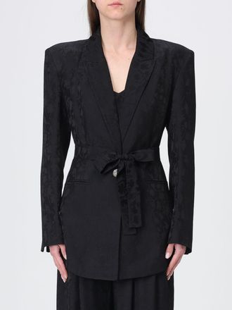 Pinko Blazer in viscosa e modal Castelnovo jacquard fluido Pinko