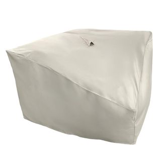 Oviala Funda de sill&oacute;n esquinero beige para muebles modulares de jard&iacute;n