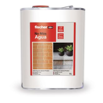 Fischer Impermeabilizante Hidrofugante Protecci&oacute;n Hidr&oacute;fuga Con Resinas Organosiloxanas Resistente A Rayos Uv Y Humedad Ideal Para Hormig&oacute;n, Piedra Y Ladrillo
