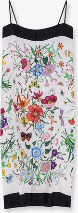 Gucci Vestito Gucci Primavera con stampa Gucci Flora - GUCCI - gender_Woman