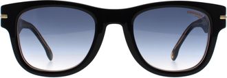 Carrera Rectangle Unisex Black Blue Gradient 330/S - One Size