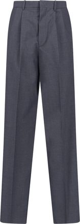 Jil Sander Tailored Wool Trousers - Grey