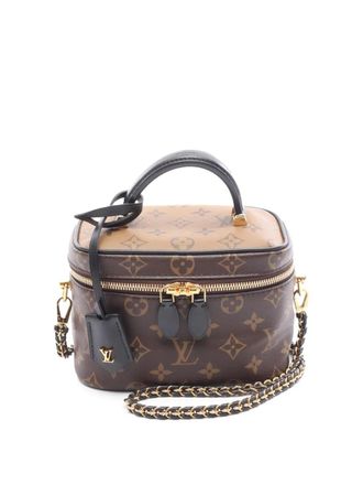 Louis Vuitton 2020 Monogram Reverse Vanity PM satchel - women - Fabric - One Size - Brown