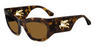 Etro 0074/G/S H7P/70 Womens Sunglasses Tortoiseshell Size 55