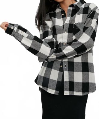 NSF Levi Relaxed Shirt In Flour Check