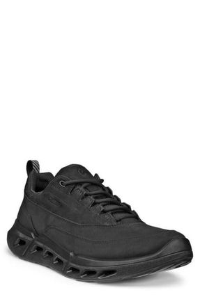 Ecco Biom 720 Low Top Waterproof Sneaker in Black/Black/Black at Nordstrom, Size 12-12.5Us