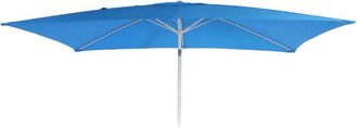 Hhg Non utilizzato] Telo copertura ricambio per ombrelloni rettangolari N23 200x300cm blu