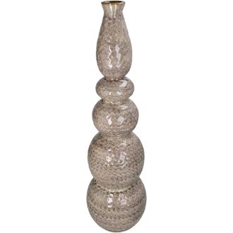 Schubiger M&ouml;bel Vase Keramik, Sand H: 61 cm