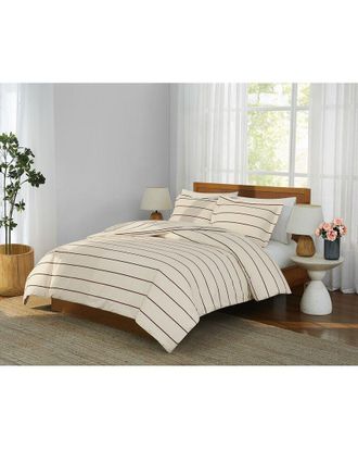 Brooklyn Loom Hayward Stripe Comforter Set