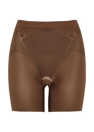Spanx Thinstincts 2.0 Girl Shorts - Brown - XS (UK6 / XS)