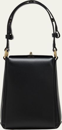 Plan C Leather Top-Handle Bag