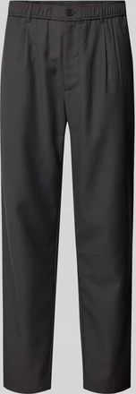 Samsøe & Samsøe Stoffhose mit Gesäßtaschen Modell SABERTIL in Graphit, Größe XXL