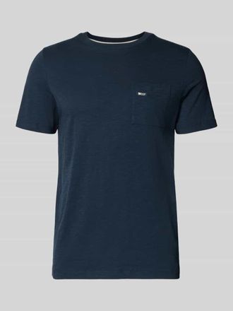 s.Oliver Red Label Regular Fit T-Shirt aus reiner Baumwolle in Marine, Gr&ouml;&szlig;e XXXL