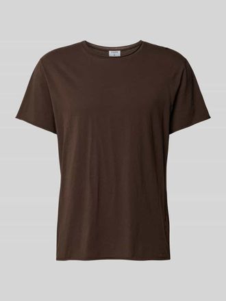 Filippa K T-Shirt mit Rundhalsausschnitt in Schoko, Gr&ouml;&szlig;e XL