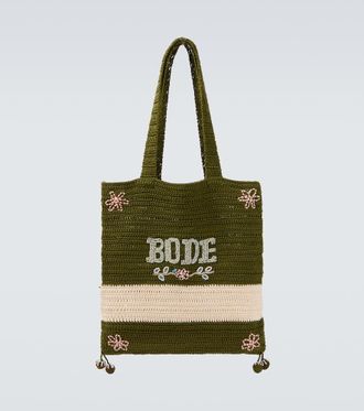 Bode Shopper Marsh in crochet con perline